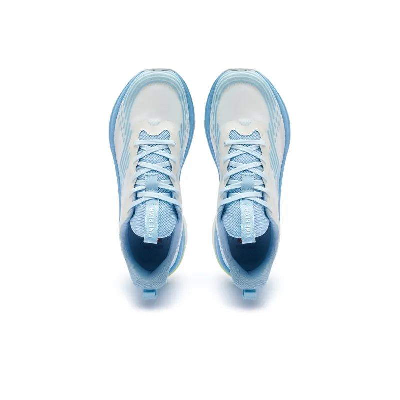 FINEPLAN Running Shoes Unisex White Blue-3