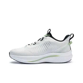 FINEPLAN Low Top Running Shoes Unisex White Green