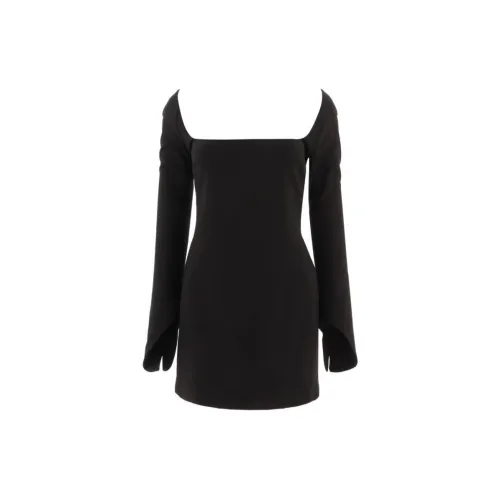 KHAITE Long-Sleeved Dresses Women's Black