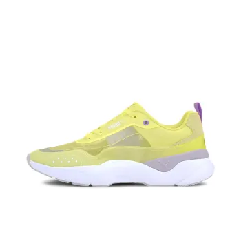 PUMA Lia Sheer Trainers Yellow Women's