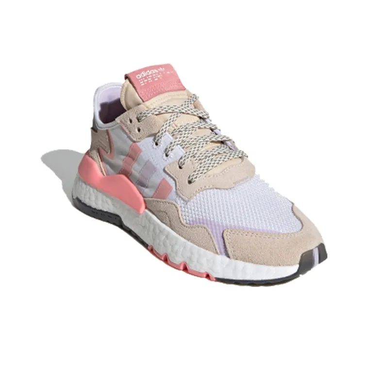 Adidas Originals Nite Jogger 'White Glory Pink' Women's-1