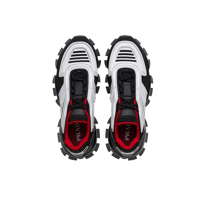 PRADA Cloudbust Thunder Sneakers White Black-2