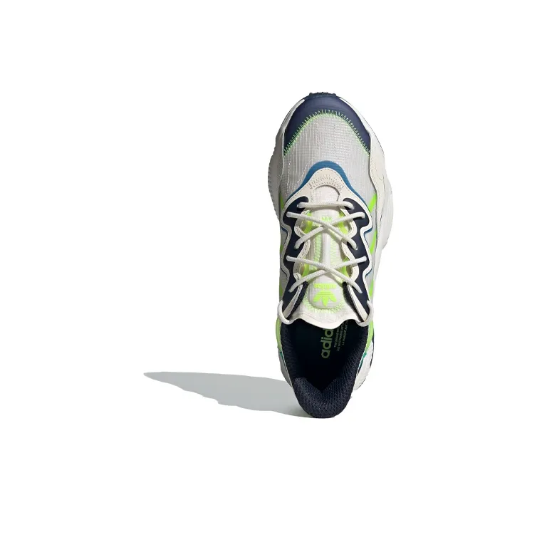 Adidas Ozweego Core White Signal Green-4