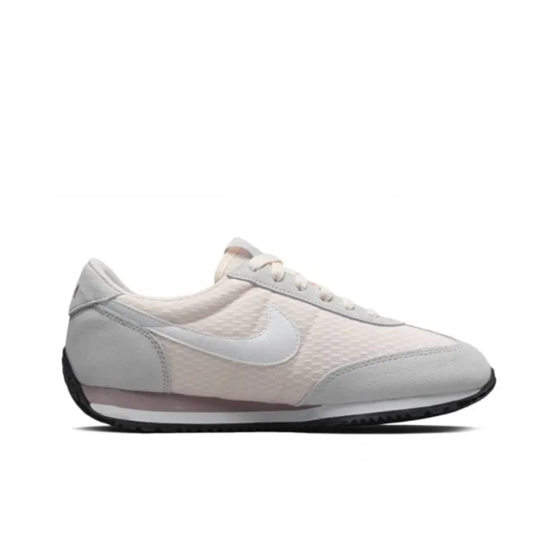 Nike Oceania Textil Cushioning Anti-Slip Wear-Resistant Breathability Low-Top Casual Shoes GS Beige Gray-1