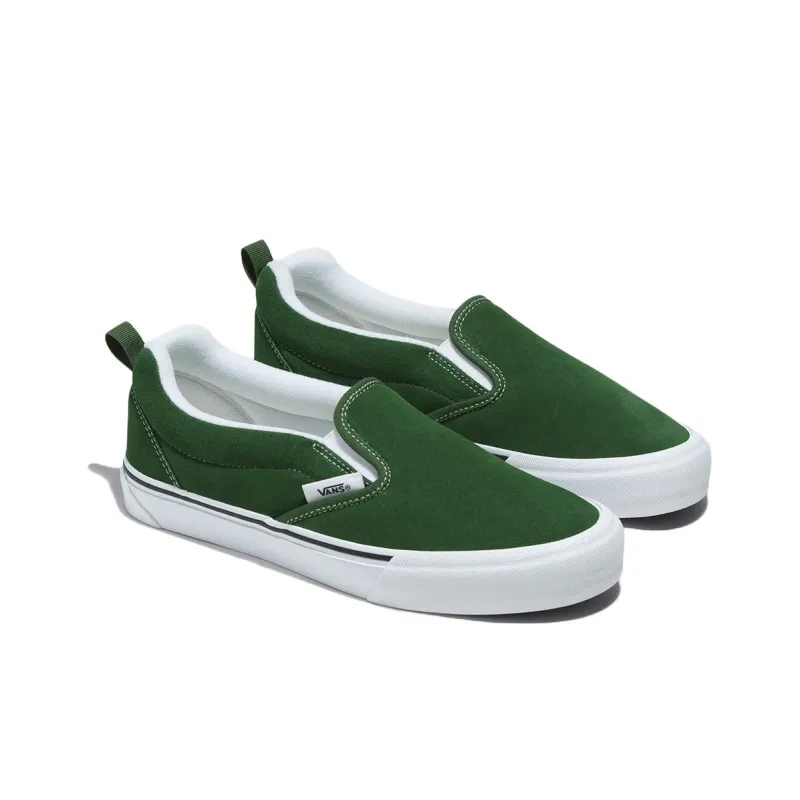 Slip On Knu Vans 'Green True White'-2