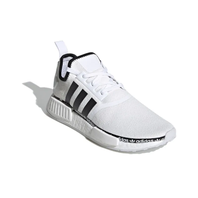 Adidas Nmd R1 Cloud White Logo Strip-2
