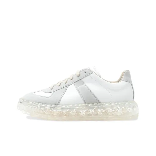 Maison Margiela Replica Casual Shoes Men Low-Top White Gray