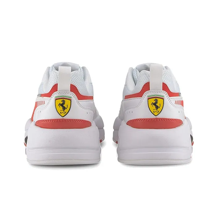 PUMA Ferrari Race X Ray 2 White/Red Low Sneakers-3