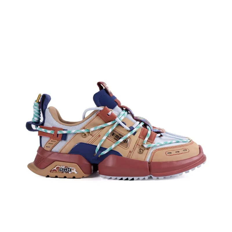 LiNing Shock Absorbers Rebound Low Top Casual Shoes Women's Partridge Red-1