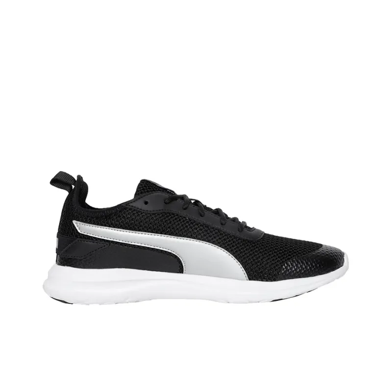 PUMA Flex T2 Idp Low Top Running Shoes Black/White-1