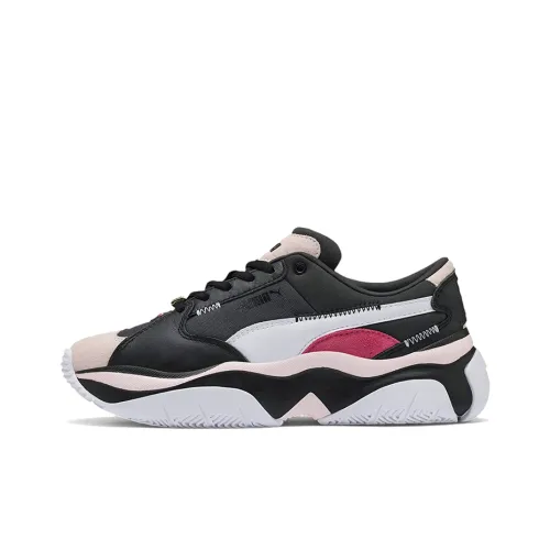 PUMA Storm Anti Valentine's Day Low top Running Shoes Black/White Women's