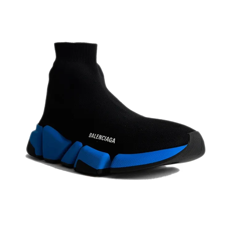 Balenciaga Speed 2.0 Sneaker 'Black Blue'-2
