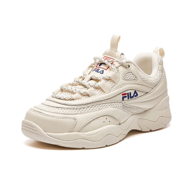 FILA FUSION Fila Ray Vntg Running Shoes Gs White Women's-2