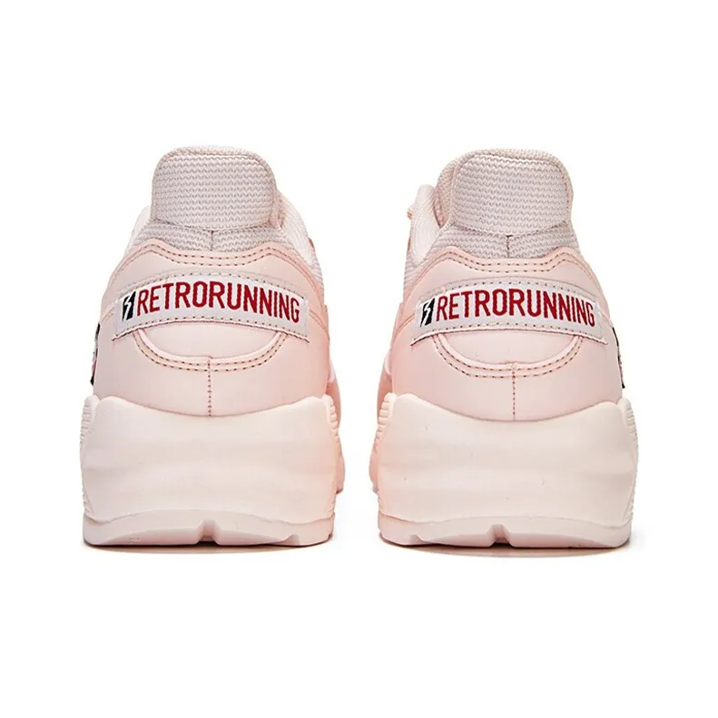 361° Anti Slip Wear Resistant Low Top Sports Casual Shoes Women's Pink-2