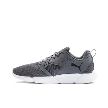 PUMA Interflex Softfoam Modern Low Top Running Shoes Grey/White Women's