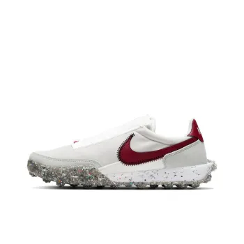 Nike Waffle Racer Crater Summit White Team Red Women's