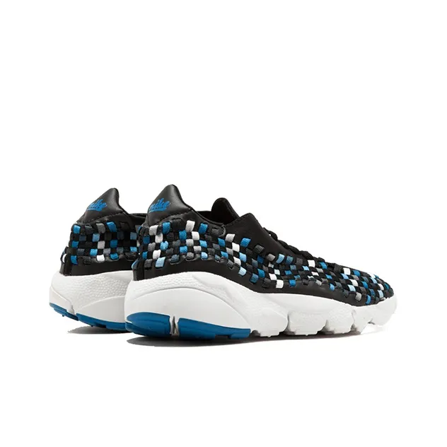 Nike Air Footscape Woven Nm Black/Blue Jay White-4