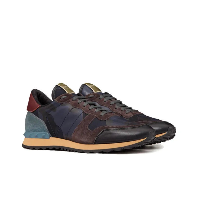 Valentino Rockrunner 'Camo - Marine Blue Brown'-2