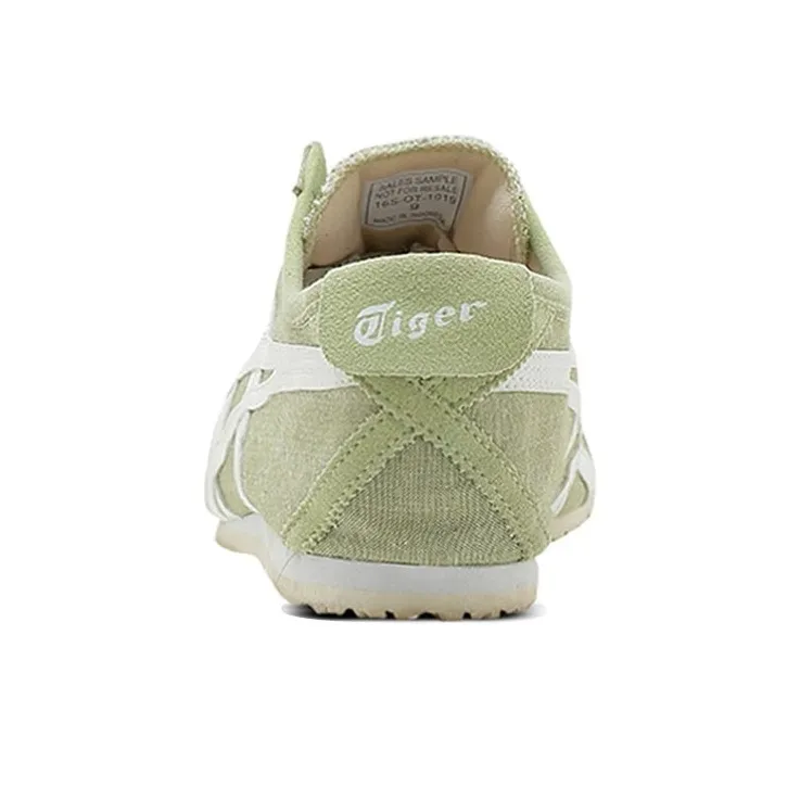 Onitsuka Tiger MEXICO 66 Cushioning Anti-Slip And Wear-Resistant Low-Top Casual Shoes Unisex Green White-3