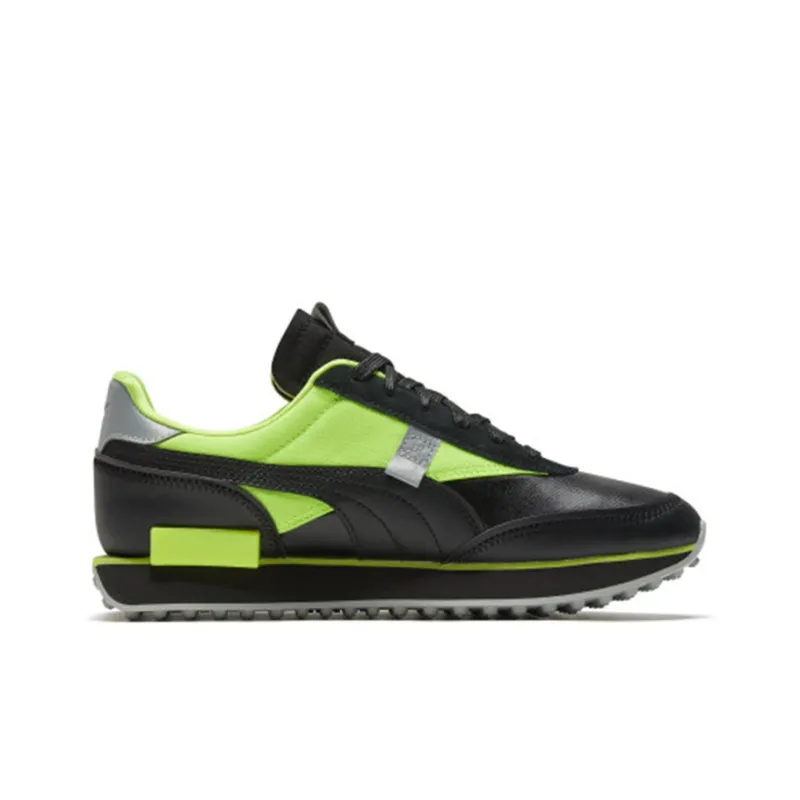 PUMA Future Rider Risk Alert 'Black Safety Yellow'-1