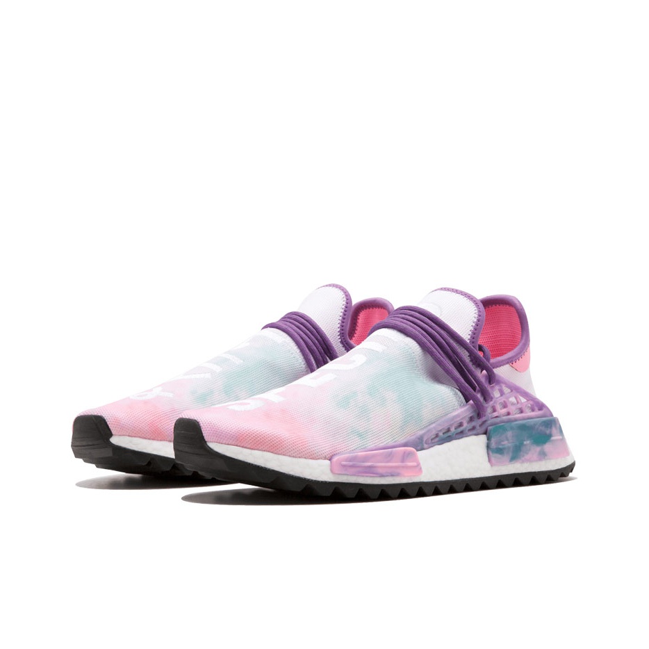 Adidas nmd pink glow best sale