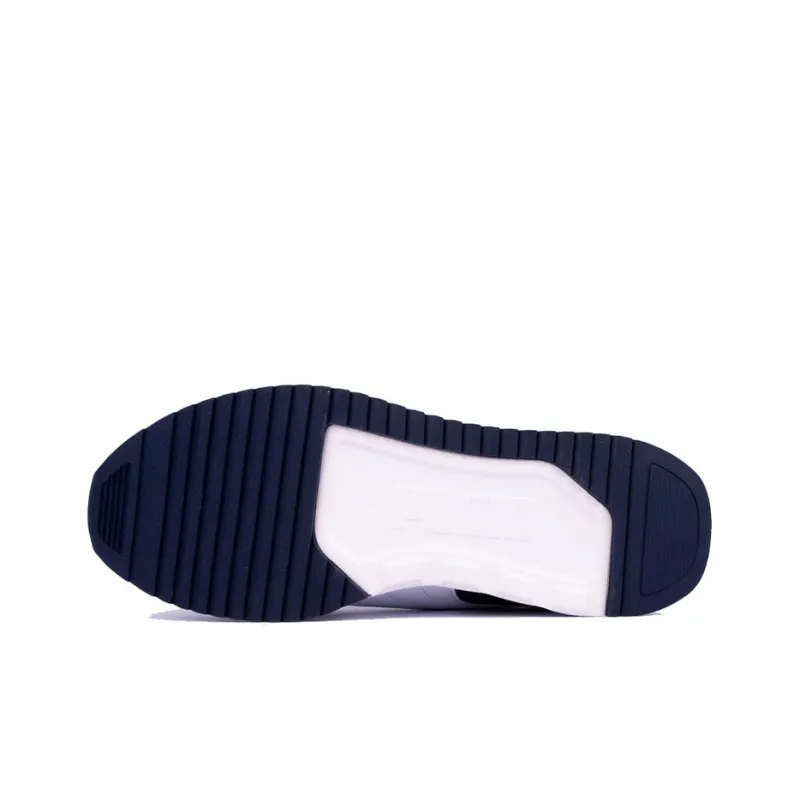 PUMA R78 Adp Cushioned Slip-Resistant Breathable Low-Top Casual Shoes Men's Blue White-4