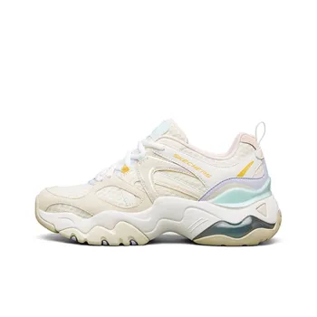 Skechers D'LITES 3.0 AIR Cushioning Anti Slip Wear Resistant Breathability Low Top Casual Shoes Women's Natural