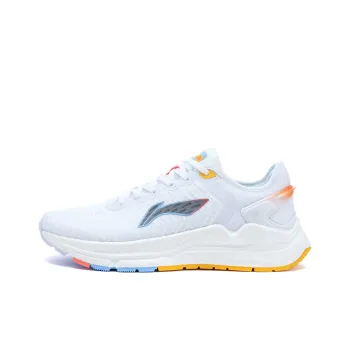 LINING Furious Rider 5.0 Casual Shoes Men Low Top Standard White/New Aurora Blue
