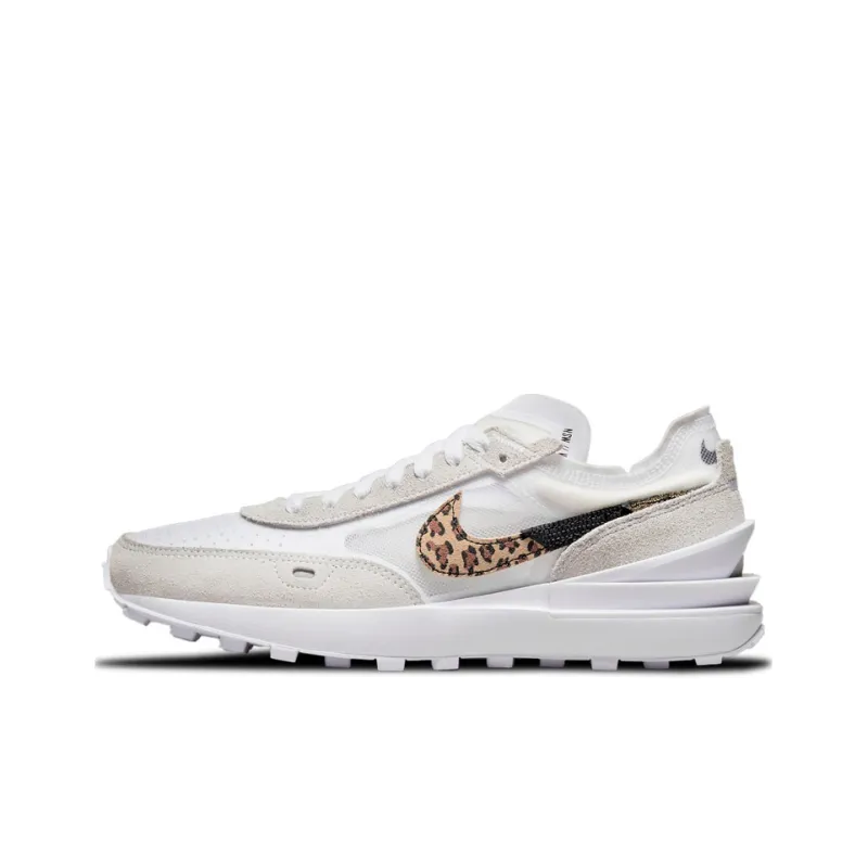 Nike Waffle One White Leopard Women's-0