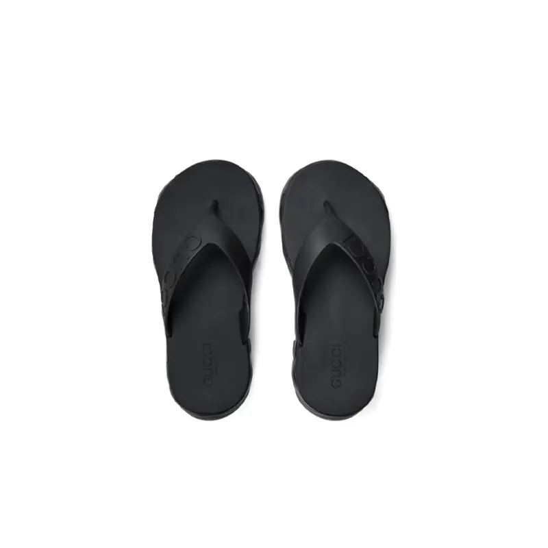 GUCCI Women's Thong Platform Sandal 'Black' Women's-2
