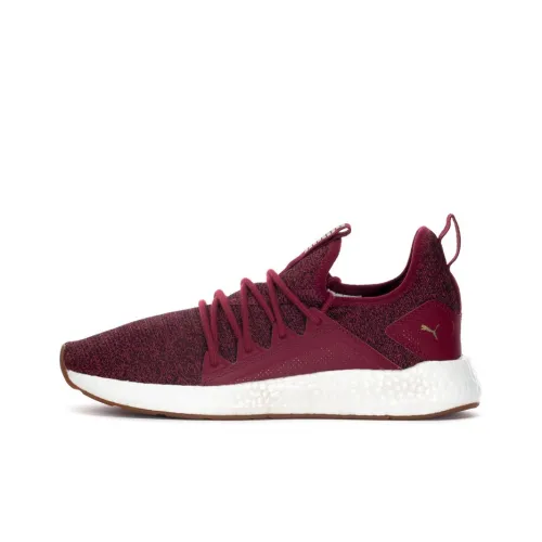 PUMA Nrgy Neko Knit Low Top Sneakers Red/White Women's