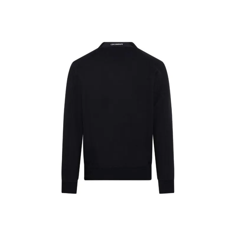 C.P.Company Lens-Detailed Crewneck Sweatshirt-1