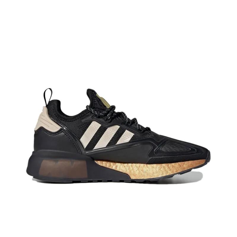 Adidas Zx 2K Boost Black Gold Metallic Women's Women's-1