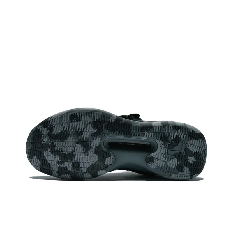 XTEP Anti Slip And Wear Resistant Breathable Low Top Sports Casual Shoes Men's Black White-3