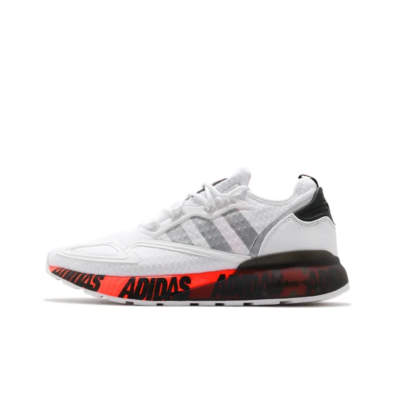 Adidas Zx 2K Boost Bold Logo Graphic White-0