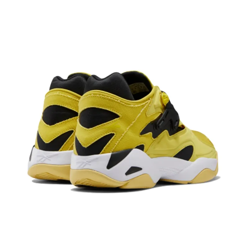 Reebok Pump Court Running Shoes Black/Yellow-3