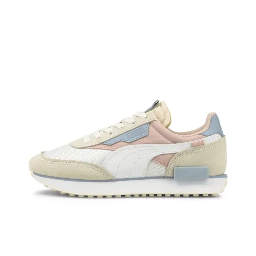 PUMA Future Rider Casual Shoes Women's Low-Top Beige/Pink/Blue