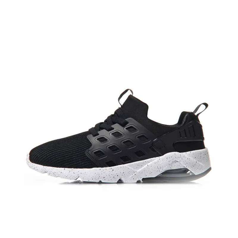 LINING Bubble Casual Shoes Women's Low Top Black/White-0
