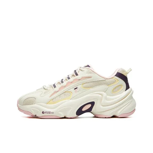 FILA FUSION Casual Shoes Women's Low-Top Antique White/Blushing Plum