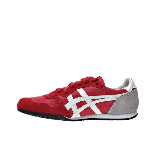 Onitsuka Tiger Serrano Casual Shoes Unisex Low-Top Red/Gray/White