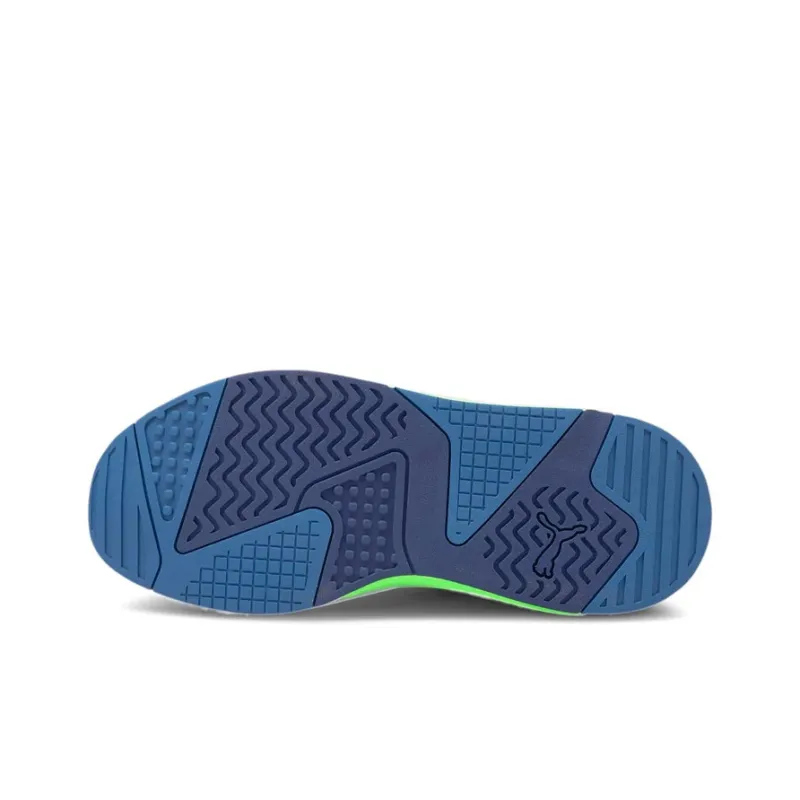 PUMA X Ray 2 Square 'White Electric Green Blue'-4