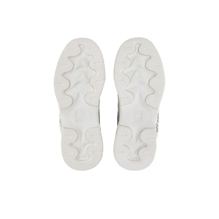 FILA Ray Cushioning, Slip Resistant, Abrasion Resistant, Breathable Low Top Casual Shoes Men's Ecru-5
