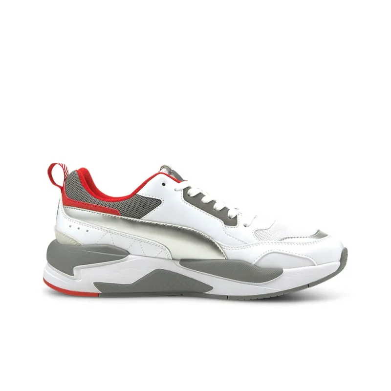PUMA X Ray 2 Casual Shoes Women's Low Top White/Gray/Red-1