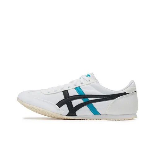 Onitsuka Tiger Machu Racer Casual Shoes Unisex Low-Top White/Blue/Black