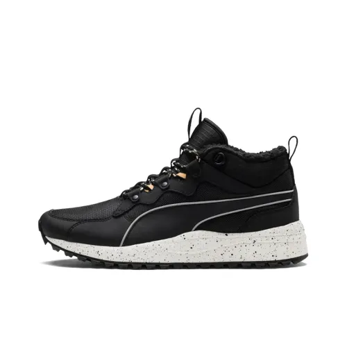 PUMA Pacer Next Lifestyle Shoes Unisex Mid-Top Black/White