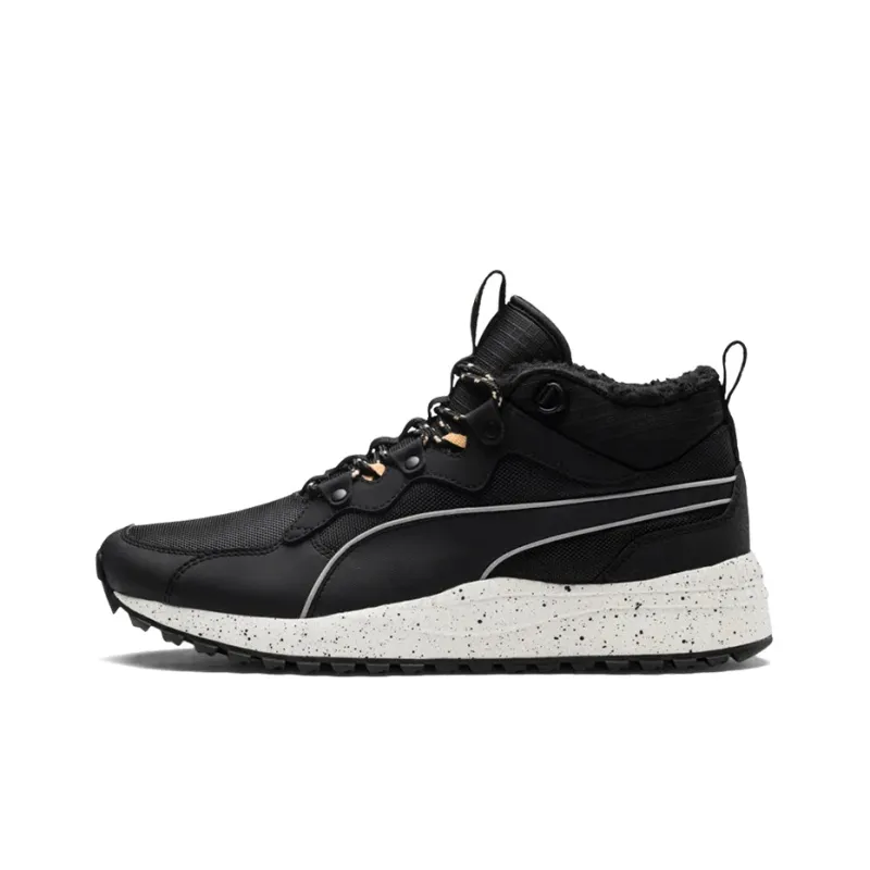 PUMA Pacer Next Sb Wtr Mid Cut Running Shoes Black/White-0