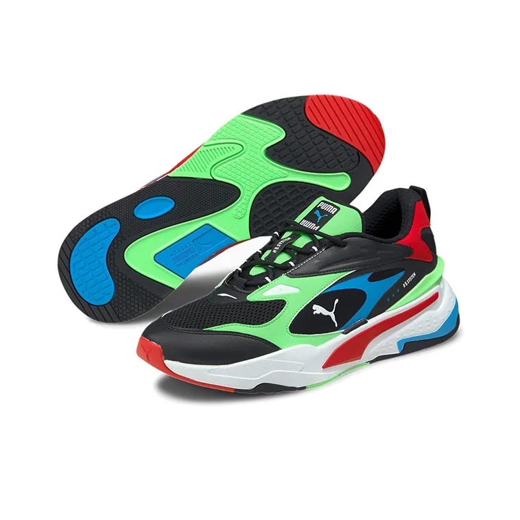 PUMA RS Fast Black Elektro Green-2