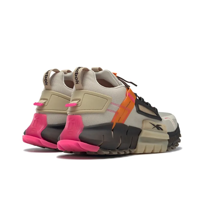 Reebok Zig Kinetica Edge Alabaster Orange Pink-2