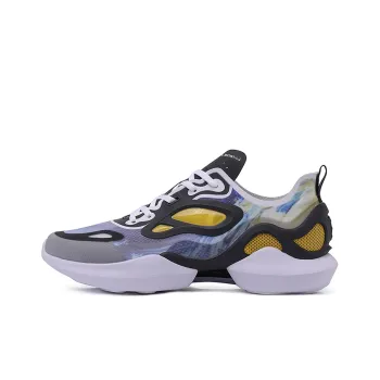 LiNing Comet Anti Slip And Wear Resistant Breathable Low Top Sports Casual Shoes Men's Spectrum Yellow