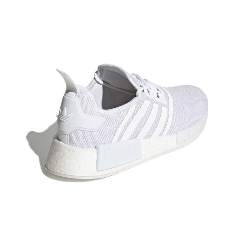 Adidas NMD R1 Primeblue Triple White US M 10.5